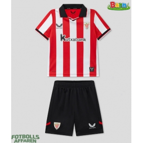 Athletic Bilbao Hemmaställ Barn 2025-26 Kortärmad (+ Korta byxor)